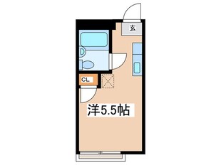 第2レオパレス若狭の物件間取画像